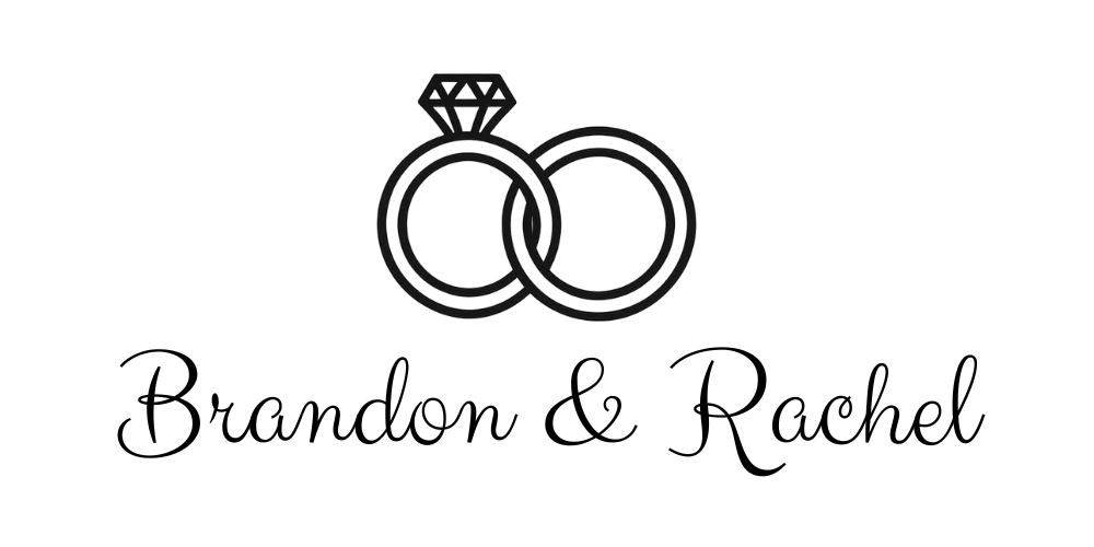 Brandon & Rachel's Wedding Logo